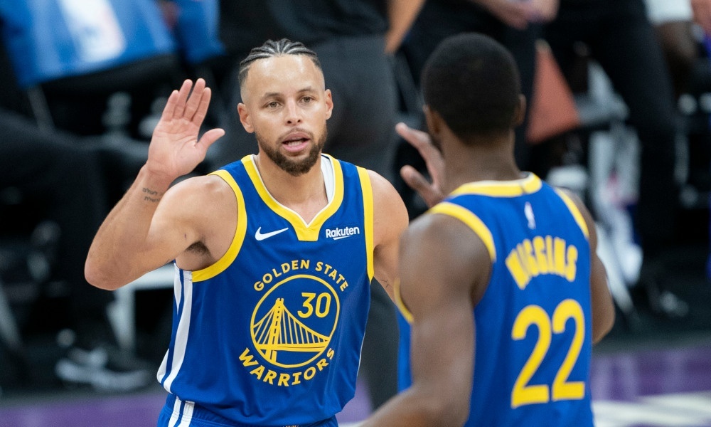 BBallTipoff's tweet photo. FACT OF THE DAY

With 3335 points combined, Stephen Curry and Andrew Wiggins 

... were the highest scoring duo in the league last season!!! 🤯🤯🤯

They were better than Giannis and Middleton, Beal And Westbrook, and Tatum and Brown! 🤯🤯🤯

#scoringduo #WarriorsNation #tipof… https://t.co/lSgxA1Fuza