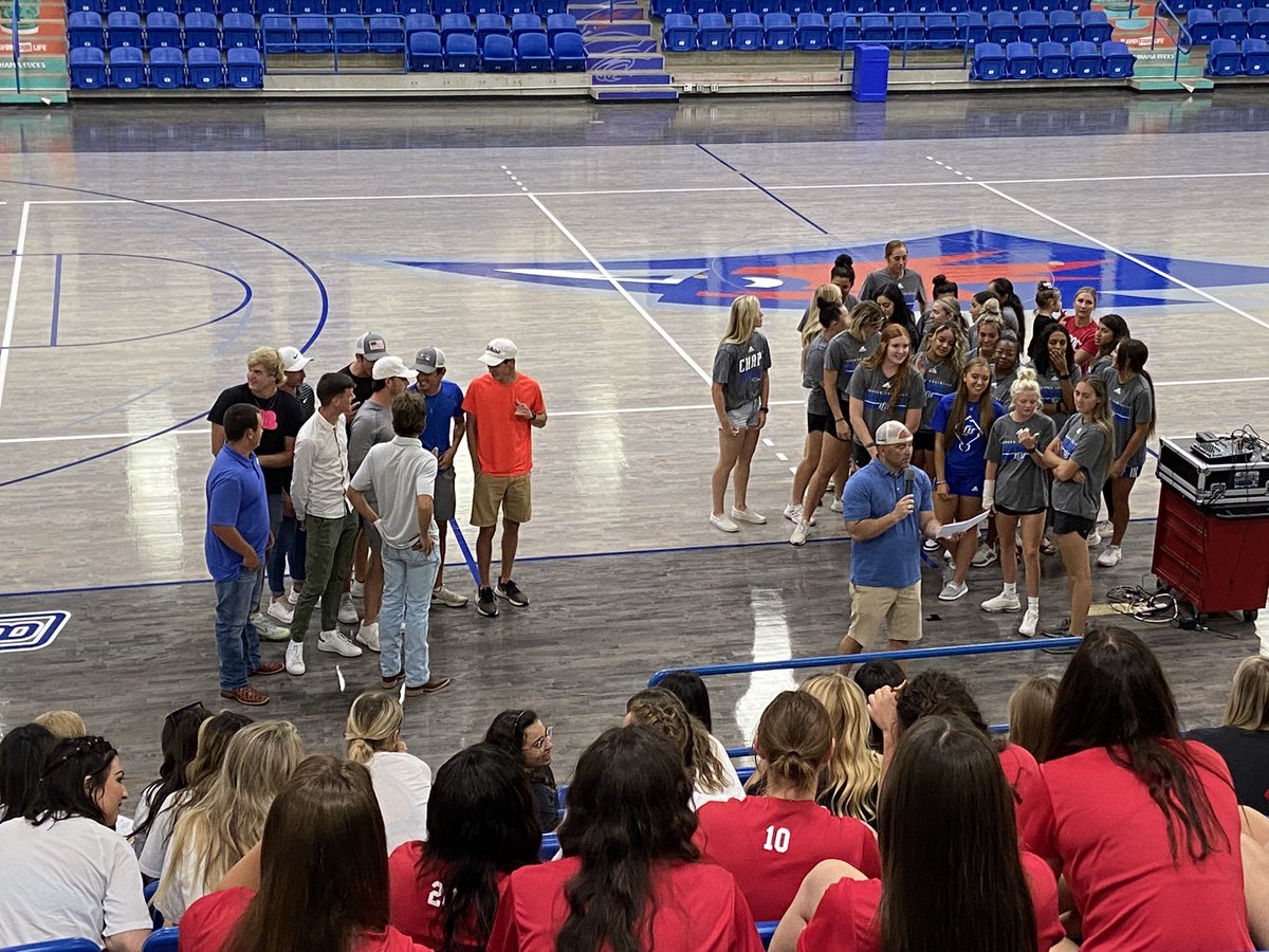 Glad to have all our athletes back on campus!