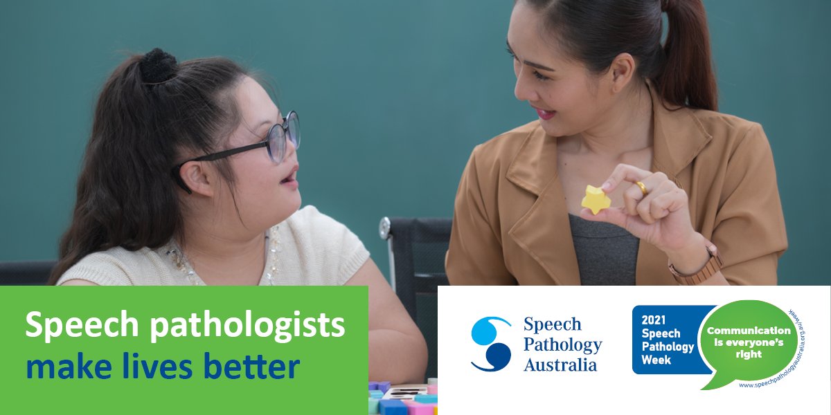 SpeechPathAus's tweet photo. Speech pathologists are the communication professionals who work with the 1.2 million Australians with communication disability. Helping to ensure that 'communication is everyone’s right'. #SPweek #SpeakUp4CommRights #SpeechPathologyWeek https://t.co/jU6LQcqGCQ https://t.co/LaeJkexy7Y