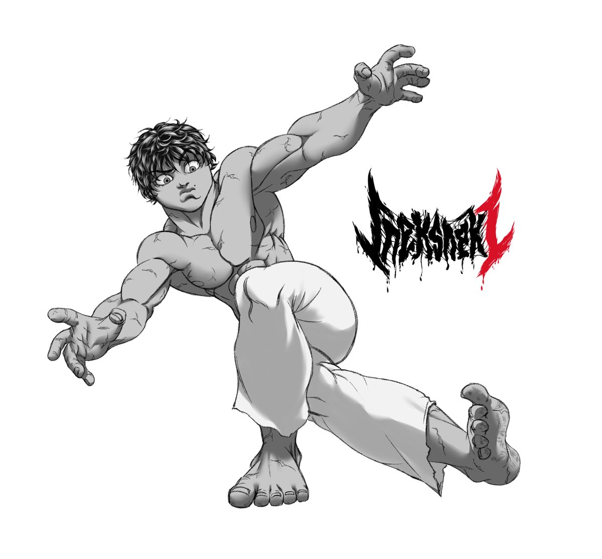 Dragon Squat 刃牙異種創作技戦 刃牙30thpic Twitter Com H4sz6gx4no Sneksnek 1 Cocotbodol