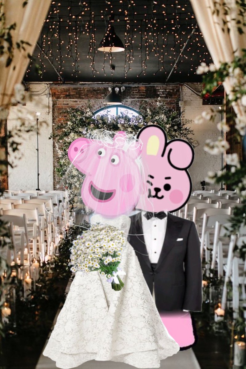 cyperr5's tweet photo. @BT21_  X @peppapig  = dweakki https://t.co/UqYlHOyEH3