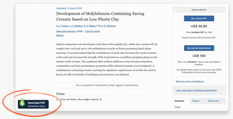 MQ_Library's tweet photo. Want one click access to journal articles? 
LibKey Nomad is a browser extension that does just that. To install: https://t.co/k16wAZlX0N 
More info: https://t.co/6SeNtCMdQG https://t.co/ZMz7A1hgjs
