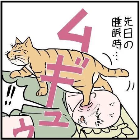 寝てる飼い主の顔を踏む愛猫、叱ろうとした瞬間……! "飼い主はチョロイ"を描いた漫画に共感集まる https://t.co/zq0JgLM2Y0 @itm_nlabより 