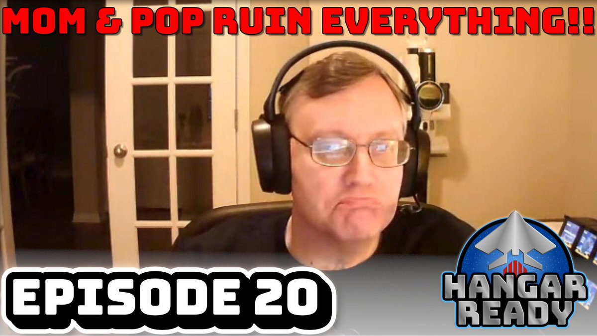 Watch the latest episode of HangarReady - Episode 21 - MOM &amp; POP Ruin Everything! - Star Citizen.
youtu.be/EY-I2bBzp04