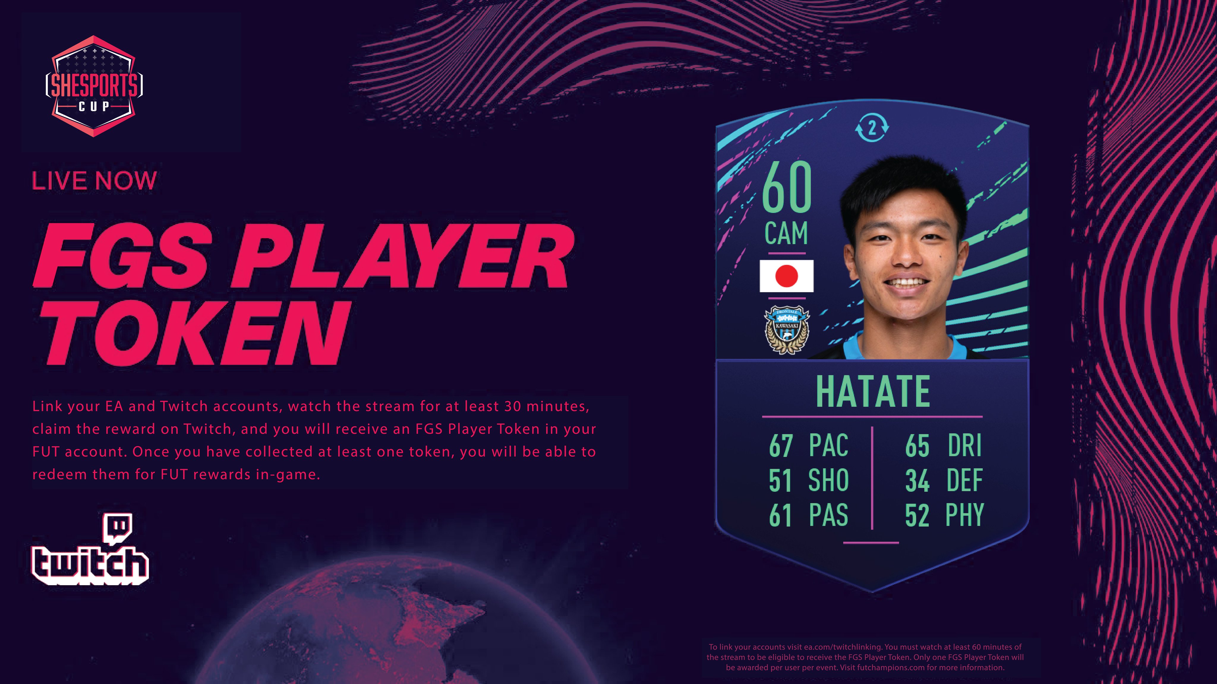 Ea Fifa Esports Last Fgs22 Player Token Of The Season Is Up For Grabs Now Join Us To Celebrate The Achievements Of Women In Sports Amp Entertainment At The Shesportscup