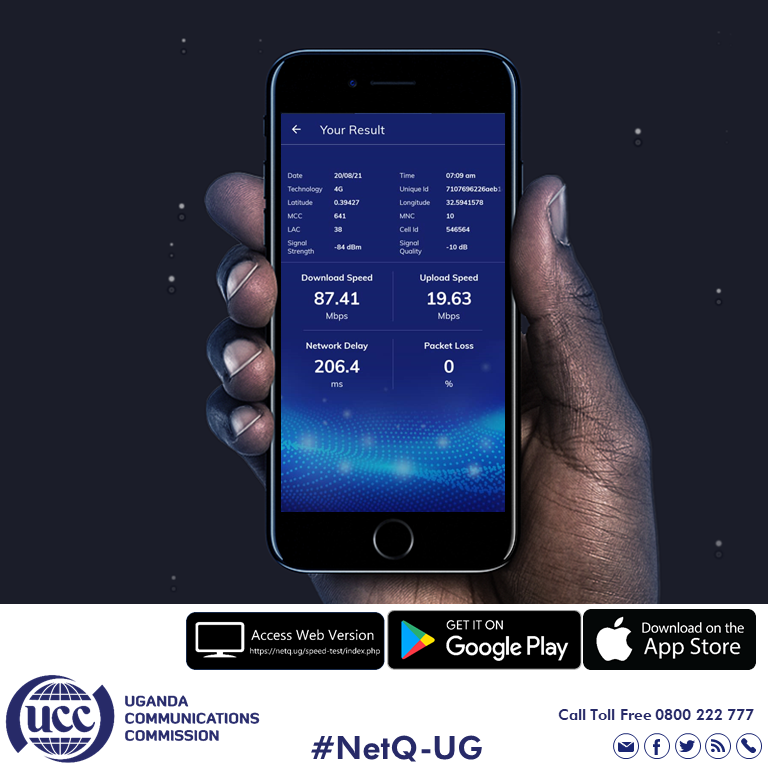 UCC_Official's tweet photo. #NetQ-UG

Having a high speed only assures that you see what is streamed by the gaming server and a low network delay ensures you can respond quickly before any of your gaming friends send their actions. 

Download the NetQ-UG app by following this link; https://t.co/QDOd1RghXe https://t.co/Z5IJ299FC6