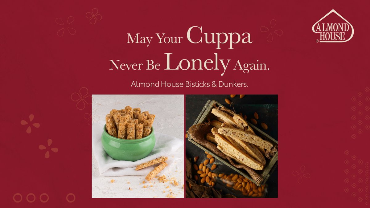 Almondsforyou's tweet photo. The last of the monsoon is upon us. Make the most of the weather by indulging in some crunchy treats from Almond House.

Order now at https://t.co/mWevgxzGk2

#AlmondHouse #AlmondsForYou #CrunchyTreats #Weather #Monsoon #Indulge #Bisticks #Dunkers #TeaTime #Snacks #IndianSweets https://t.co/YQ1RmOjZVl