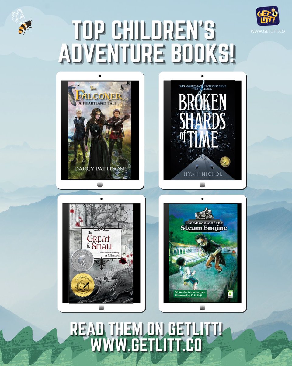 We woke up feeling a little wanderlust-y. Good thing we have the solution for this feeling. It comes in the shape of 4 page-turners about fantastical places, time travel and heroic protagonists will transport you to reading paradise! 
Head to getlitt.co/library