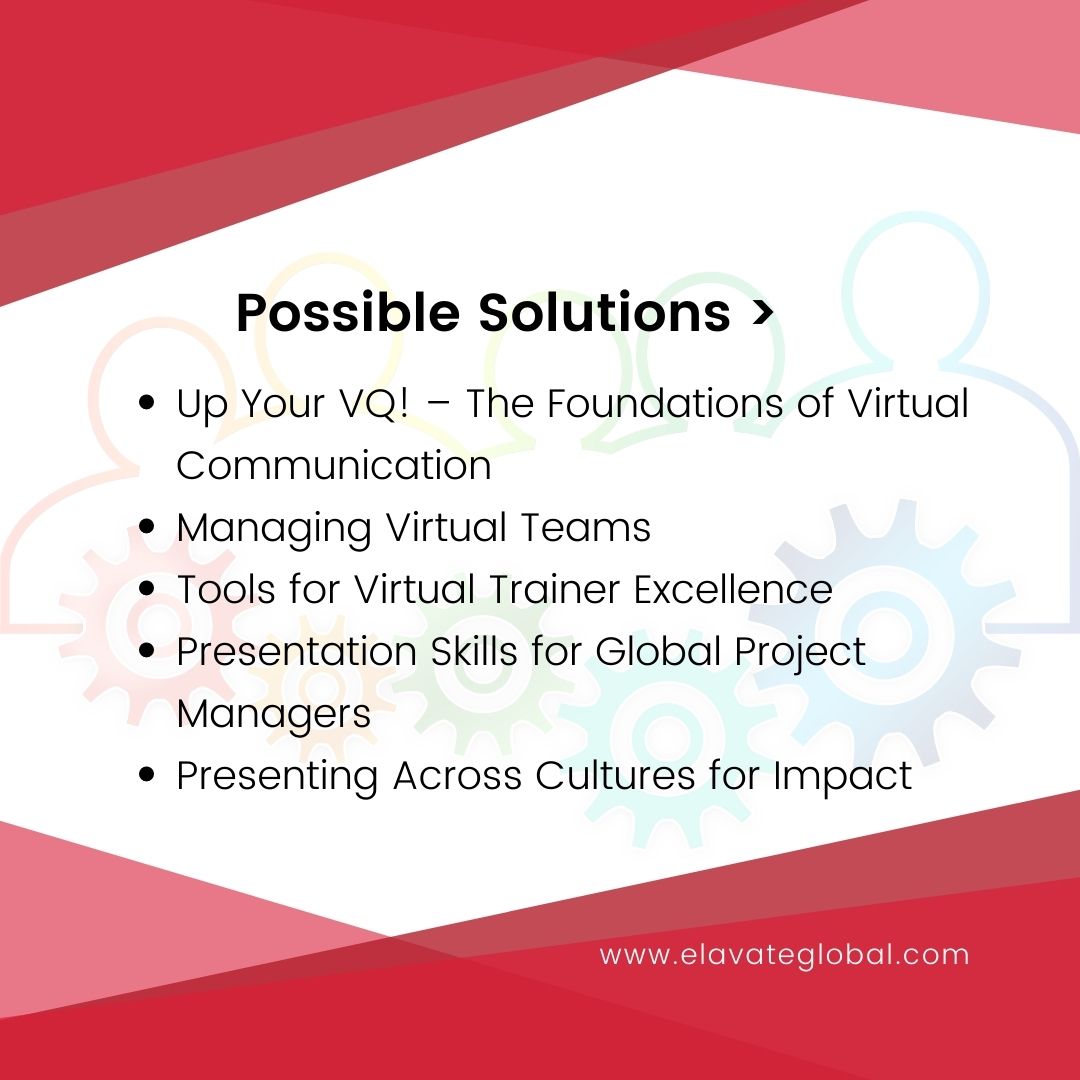 mjgleadership's tweet image. ELAvate has solved for our customers through training, consulting and getting results. 
#ELAvateGlobal #problemwesolve #virtualcommunication #managingteam #crosscultural

ow.ly/NNkq50FVU8c