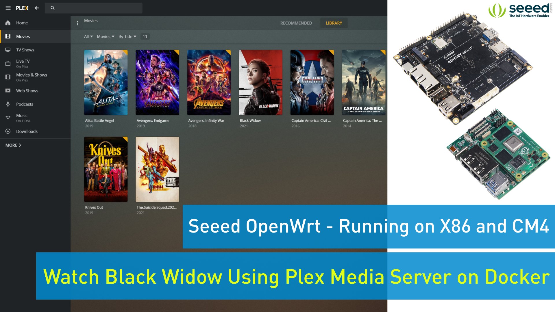 Med andre ord pin Cafe Seeed Studio on Twitter: "Now you can stream all your media files from anywhere in the world using #Plex Media Server running on Seeed #OpenWrt firmware as a #docker container! Here #X86 Med andre ord pin Cafe Seeed Studio on Twitter: "Now you can stream all your media files from anywhere in the world using #Plex Media Server running on Seeed #OpenWrt firmware as a #docker container! Here #X86