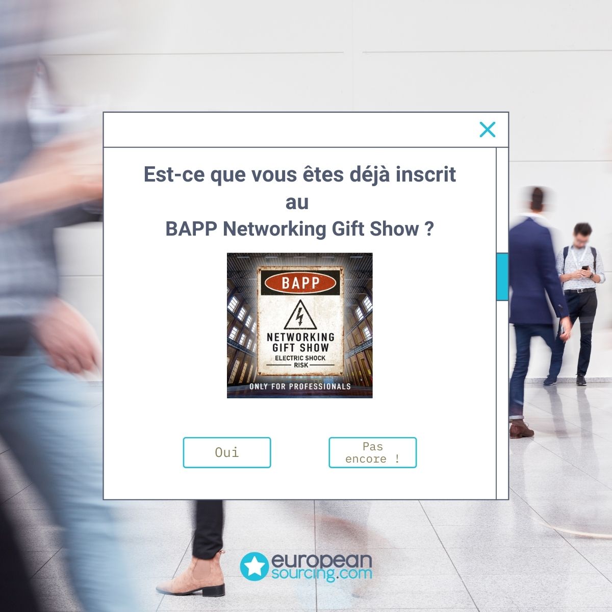ES__Group's tweet image. ⏱ Rendez-vous le Jeudi 26 Août dans un lieu historique, l'INTERESCAUT à SCHELLE,  pour la nouvelle édition du #BAPP Networking Gift Show où nous serons présent,  stand 68 !
Au programme : des nouveautés, une reprise main dans la main avec vous, des collections de fin d'années !
