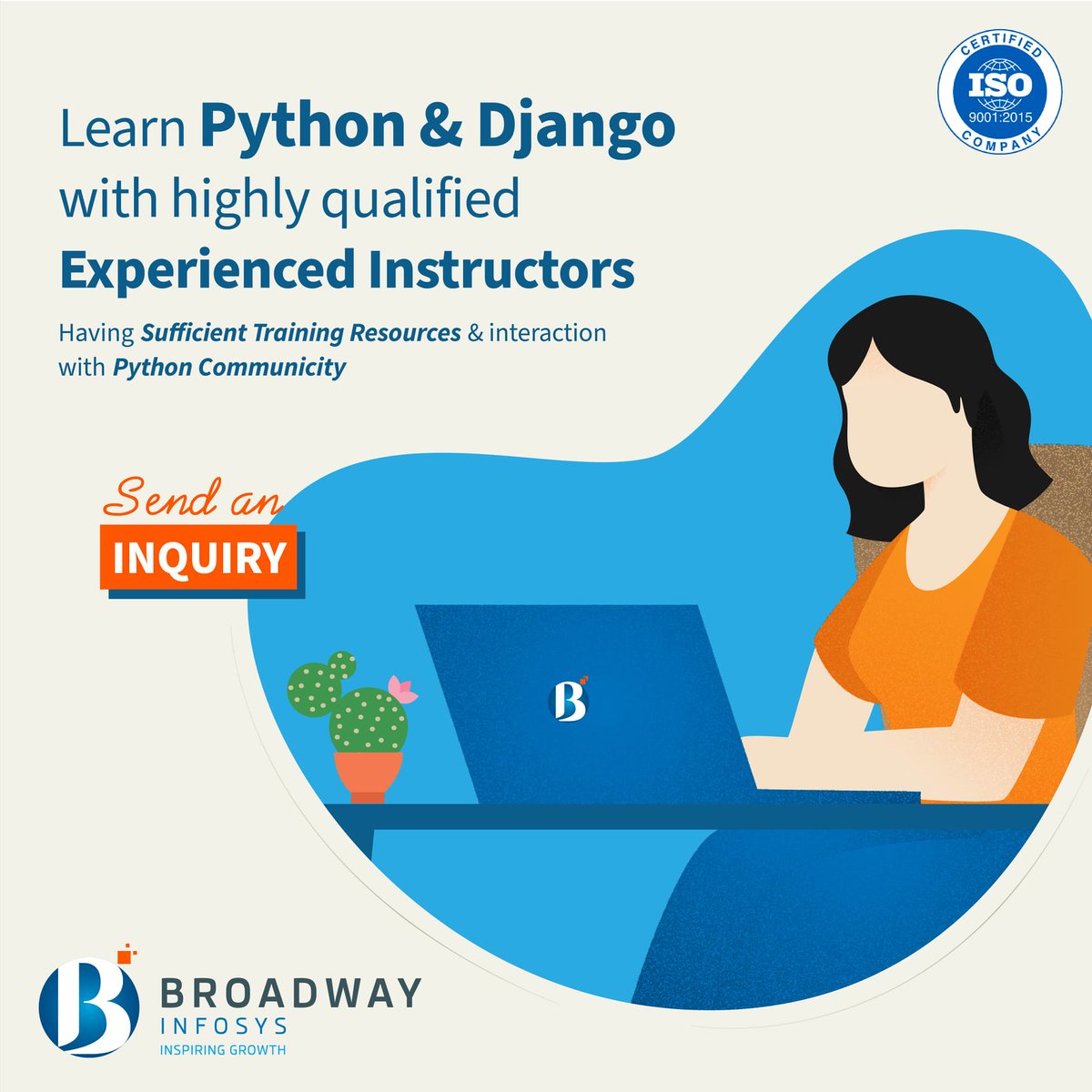 broadwayinfosys's tweet image. #pythonanddjango
We are resuming our instructor-led Python and Django course!
Course starting from:
24th August 08:00 to 09:30 AM
and 09:30 to 11:00 AM
Inquire now!
broadwayinfosys.com/enquiry
Course Details:
broadwayinfosys.com/python-django-…
#staysafe
#pythonanddjango
#BroadwayInfosys