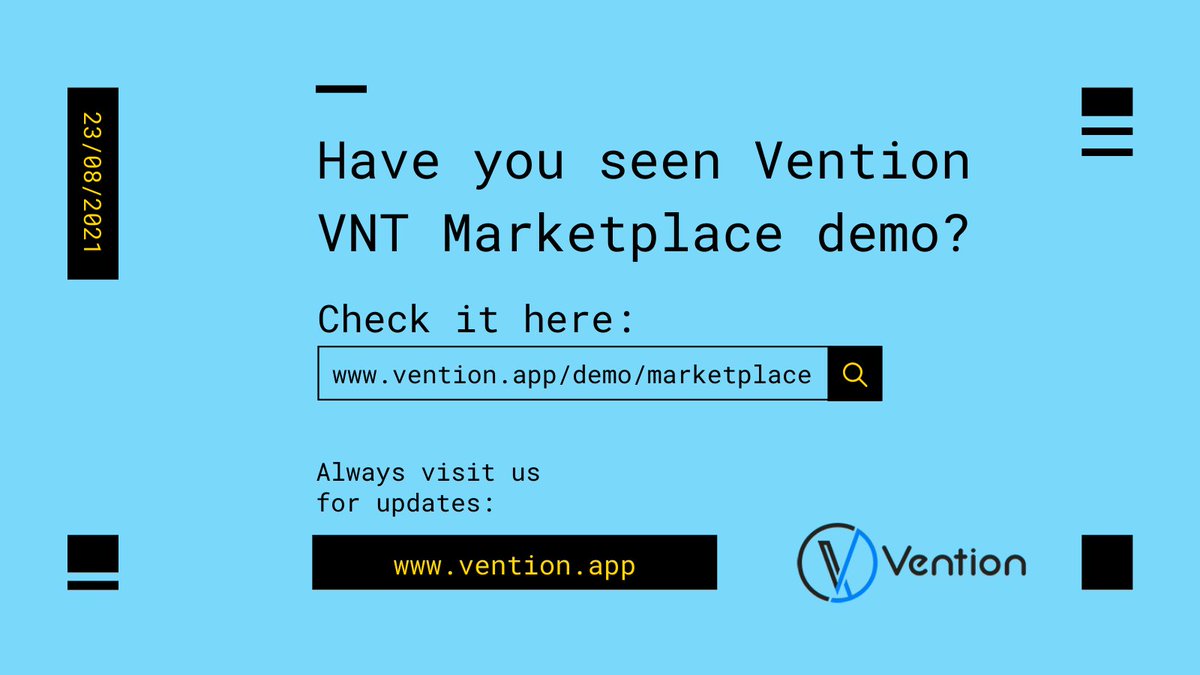 ventionapp's tweet photo. Have a taste of our NFT Marketplace demo! https://t.co/hWgBJUBCzW