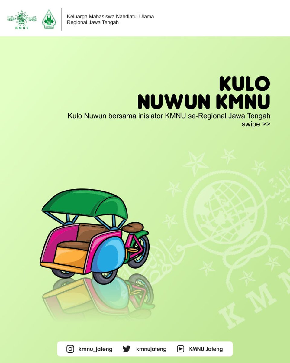 kmnujateng's tweet photo. [ KULO NUWUN ]
Pada hari Minggu, 22 Agustus 2021. Telah diadakan acara Kulo Nuwun dengan dihadiri beberapa tamu dari universitas-universitas yang ingin mendirikan kmnu di tempatnya. https://t.co/WZWMltGUAo