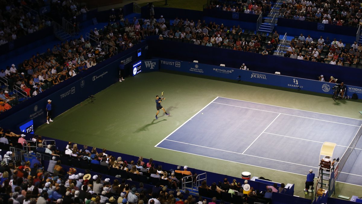 WSOpen's tweet photo. A memorable first day for more reasons than one...
--
#wsopen | #winstonsalemopen | #builtforthefans
📸: @WickPhoto https://t.co/FrVGUhLHPw