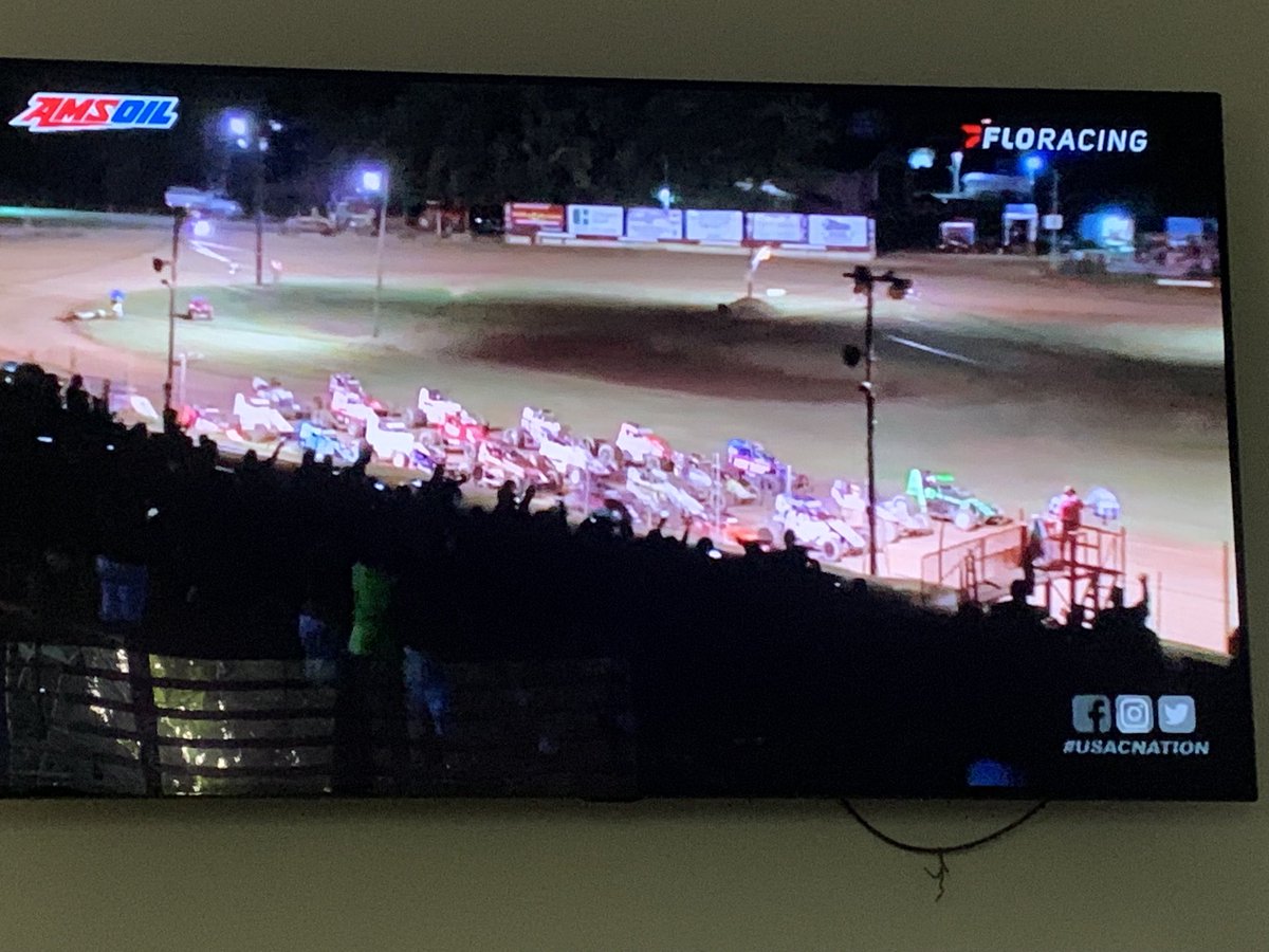 TimeToSeekTruth's tweet photo. ⁦@FloRacing⁩ watching from so Cal. Rooting for Swanson &amp; Lewis 
Rickys parents. https://t.co/DM8wpay3sD