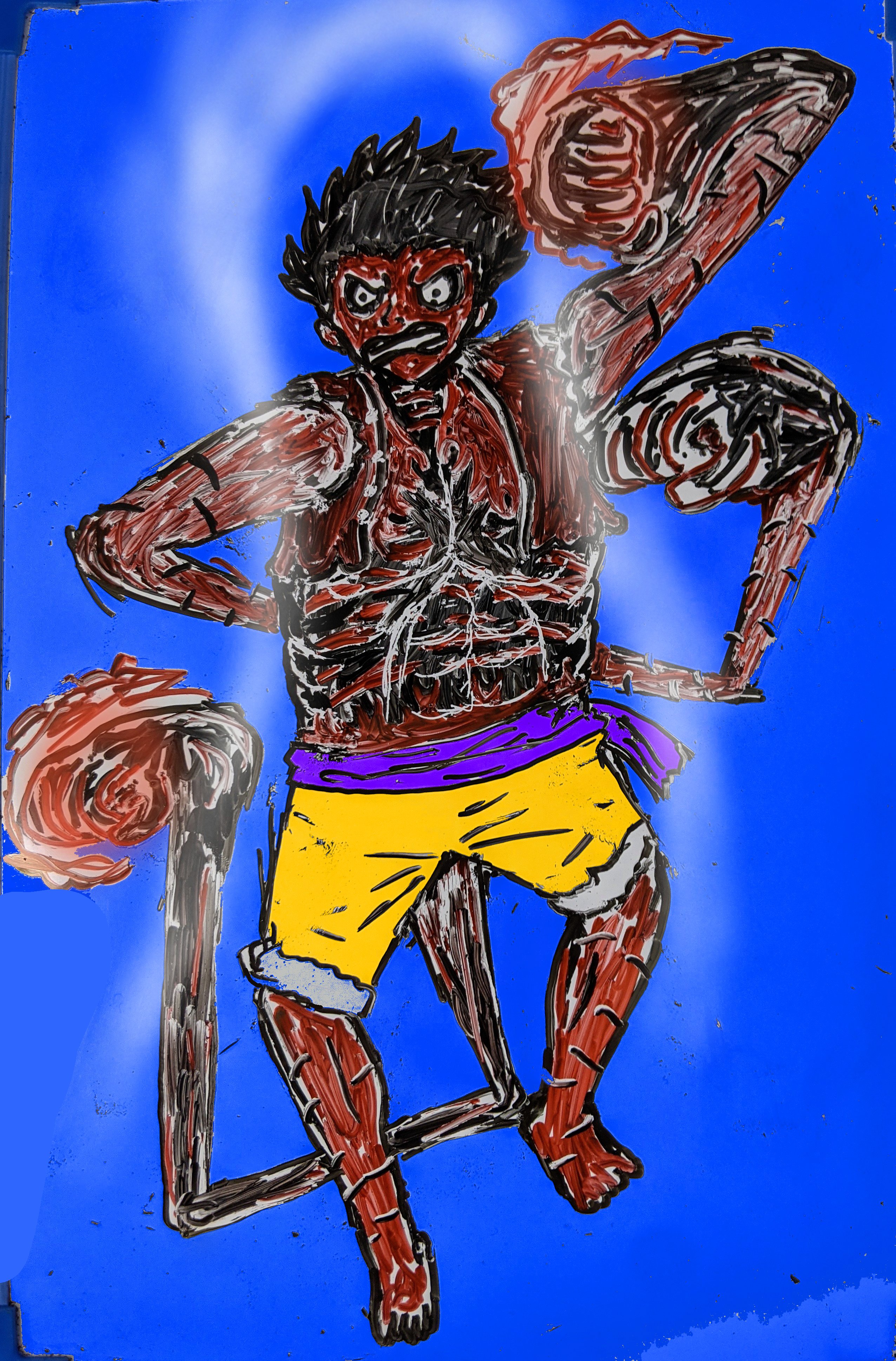 アラサウ仙人 ルフィ新形態予想 ルフィ新形態をより詳しく描き直しました 体型はおそらくカイドウみたいに筋肉質だと思います ルフィ ギア4 ギア5 ギアフォース ギアフィフス 鵺 ぬえ T Co F4fswqtl69 Twitter