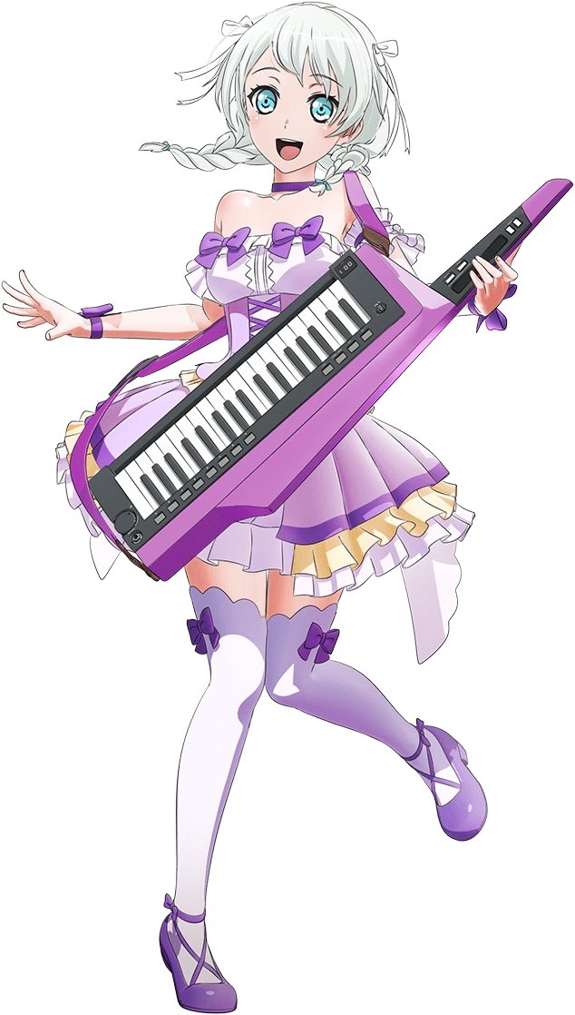 greenblueduootd's tweet photo. today’s blue/green duo is maya yamato and eve wakamiya from bandori! https://t.co/FZB5ec3iUe