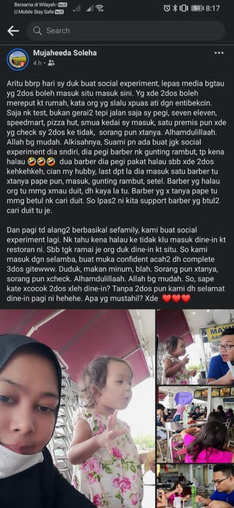 ctsarahaishah's tweet photo. Jom .. report org antivaxxer camni.
Post ni telah didelete oleh tuannya..but, mmg dh memusnahkan trust org. Antivaxxer mmg penunggang agama.. siap ckp Alhamdulillah, Allah mudah bagi.. https://t.co/PKZckQPyTY