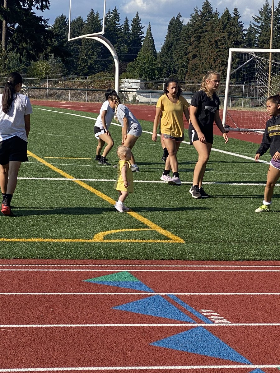 Nothing like starting over with Paisley. Already headed to the field.