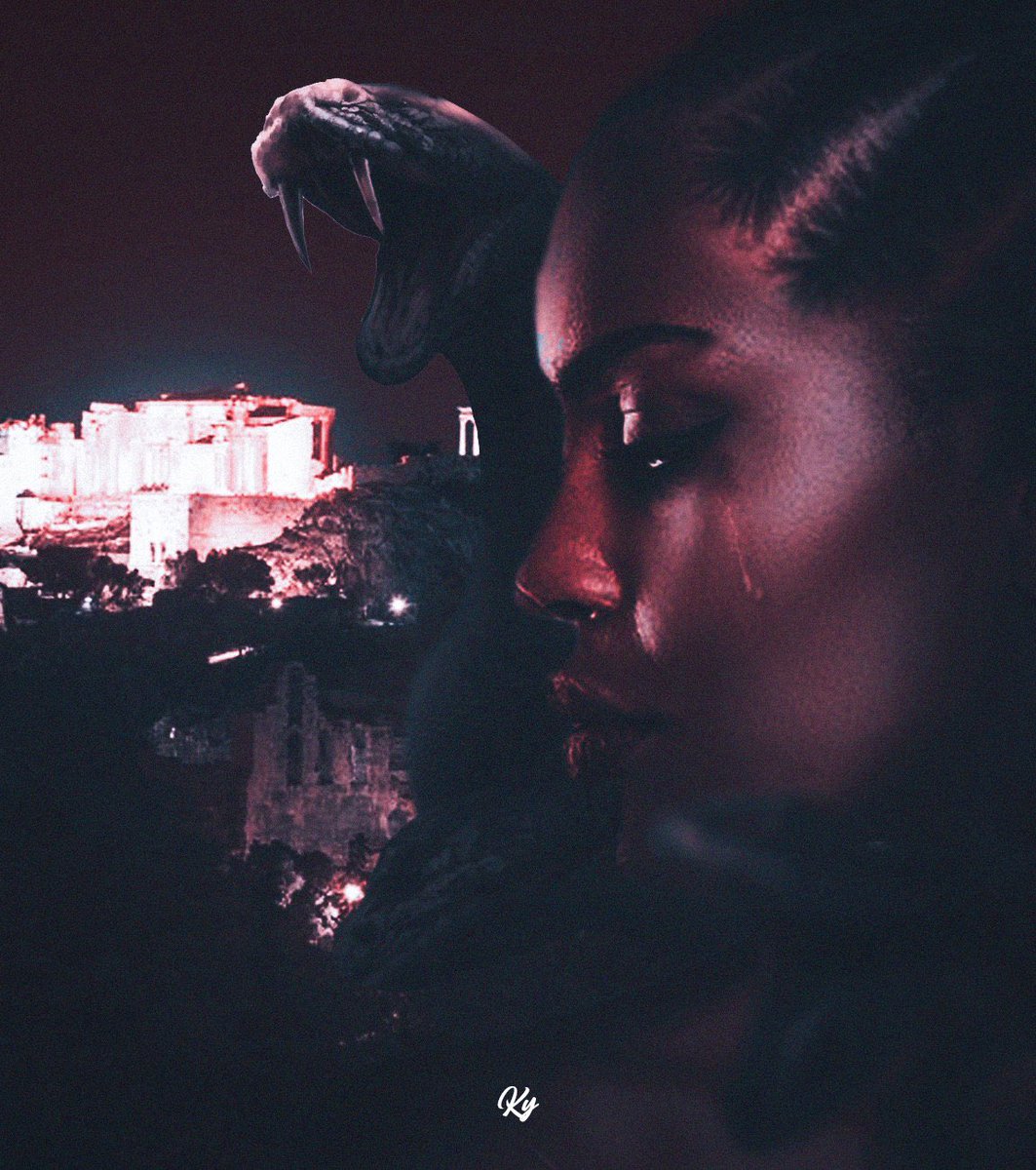 vkylinho's tweet image. Medusa. 🐍

I’m recreating friends sketches in Photoshop, Thoughts? And should I do videos here and there? Likes and Retweets Appreciated 🤍

[Sketch by @SadWithTwoAs]