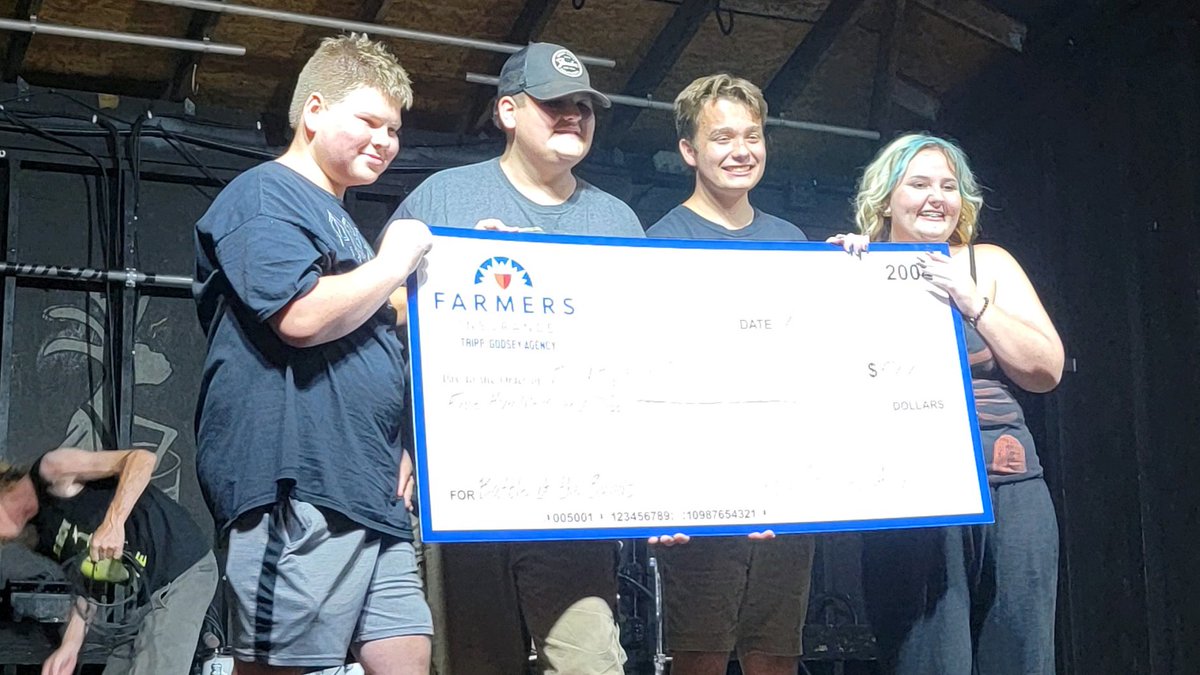 Congratulations to Blu3PRINT !!!!
Very talented band! 
Raised over $1000 for people choice 
They also won judges choice 🏆 
Book them! You won’t be disappointed 😎🤘🏼
#battleofthebandssml #smithmountainlake #mangosbarandgrill #SMLGN