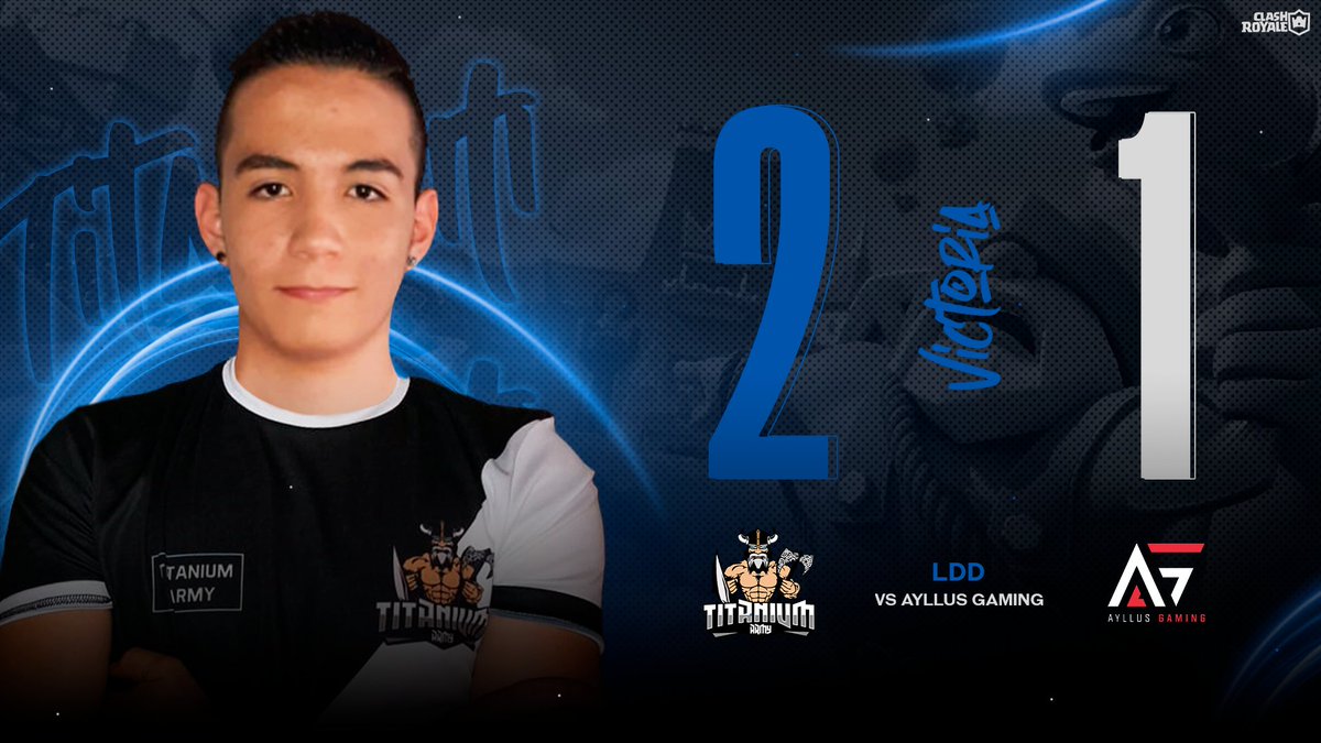 TitaniumArmyGG's tweet photo. #ClashRoyale | Resultado 📊
Ayer nuestros guerreros obtienen una importante victoria por los puntos en la gran @LDD_LATAM 🏆
🆚| @AyllusGaming
🪓| 2 x 1
🛒| @xGoku22_
¡Bien jugado vikingos!
#GoTitanium ⭐ https://t.co/PRFAY7N99P