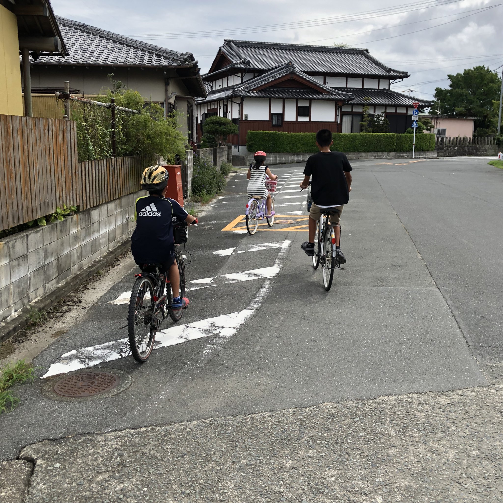 2.5 km 自転車 時間