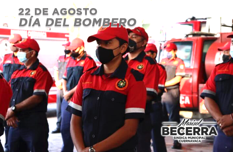 Entrega, valor y compromiso, son tres palabras que distinguen a los bomberos.
Al Heroico Cuerpo de Bomberos de #Cuernavaca, mi sincero reconocimiento por su trabajo a favor de la ciudad en estos tiempos difíciles marcados por una pandemia que nos pega a todos.
#DiaDelBombero