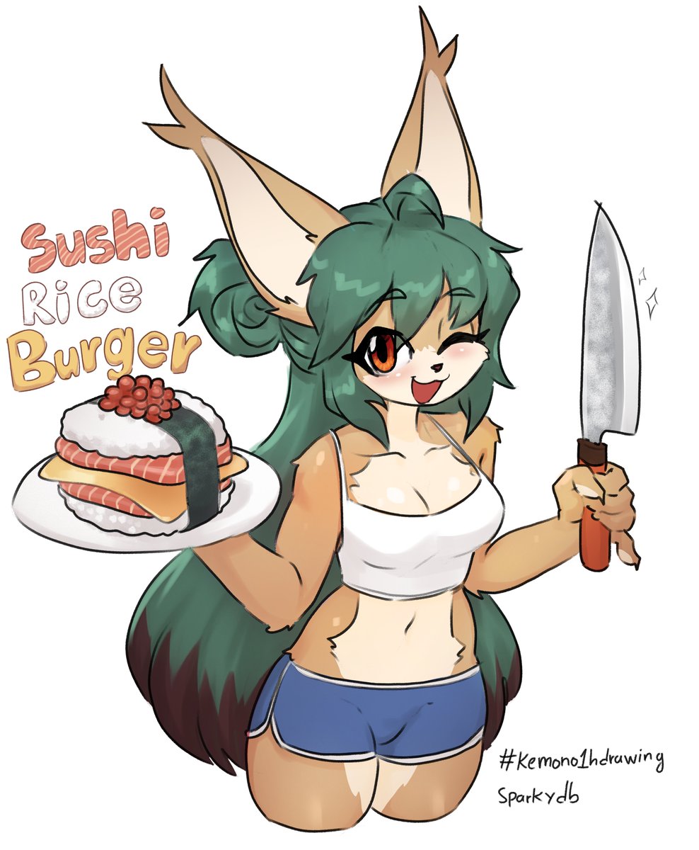 RT @sparkydb_art: #kemono1hdrawing 1 hour drawing practice. Shes making Gordon Ramsay proud. https://t.co/SheqzKwt8W