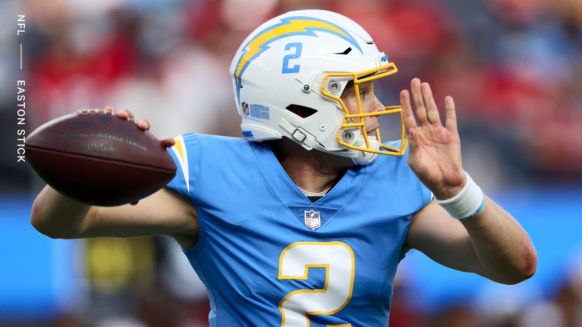 Just a couple former <a href="/NDSUfootball/">NDSU Football</a> quarterbacks going at it in preseason play: 

◻️ Trey Lance:
8/14, 102 yards, 2 TDs, 1 INT, 89.9 passer rating

◻️ Easton Stick:
10/14, 85 yards, 1 TDs, 0 INT, 110.7 passer rating