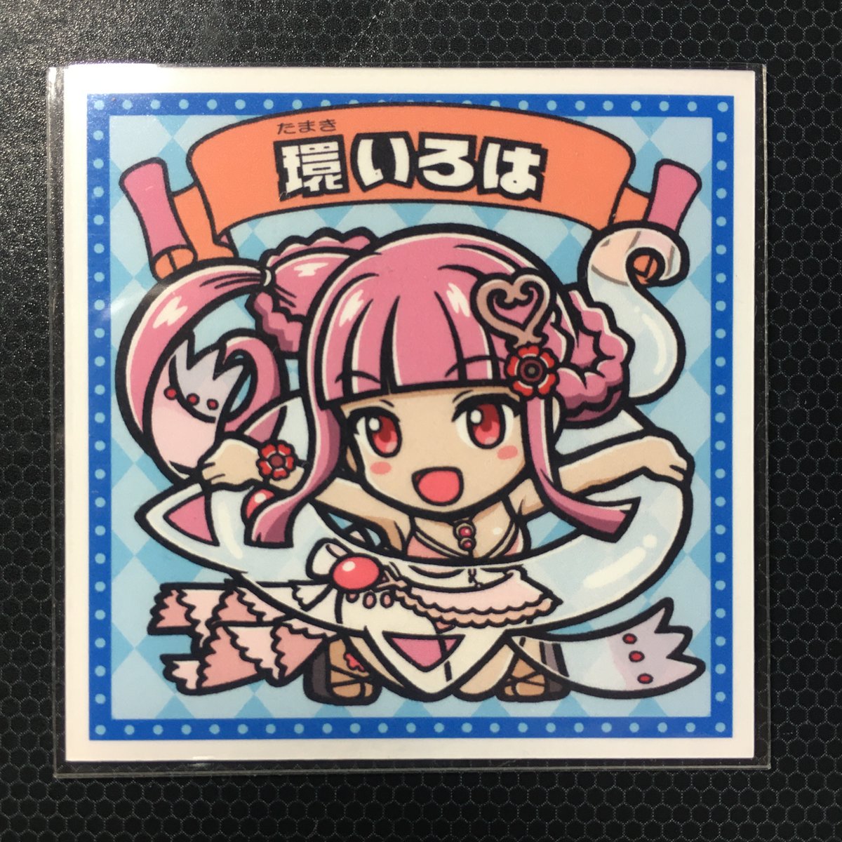 水着いろはと水着ほむらの自作シール出来ました。 #マギレコ #自作シール