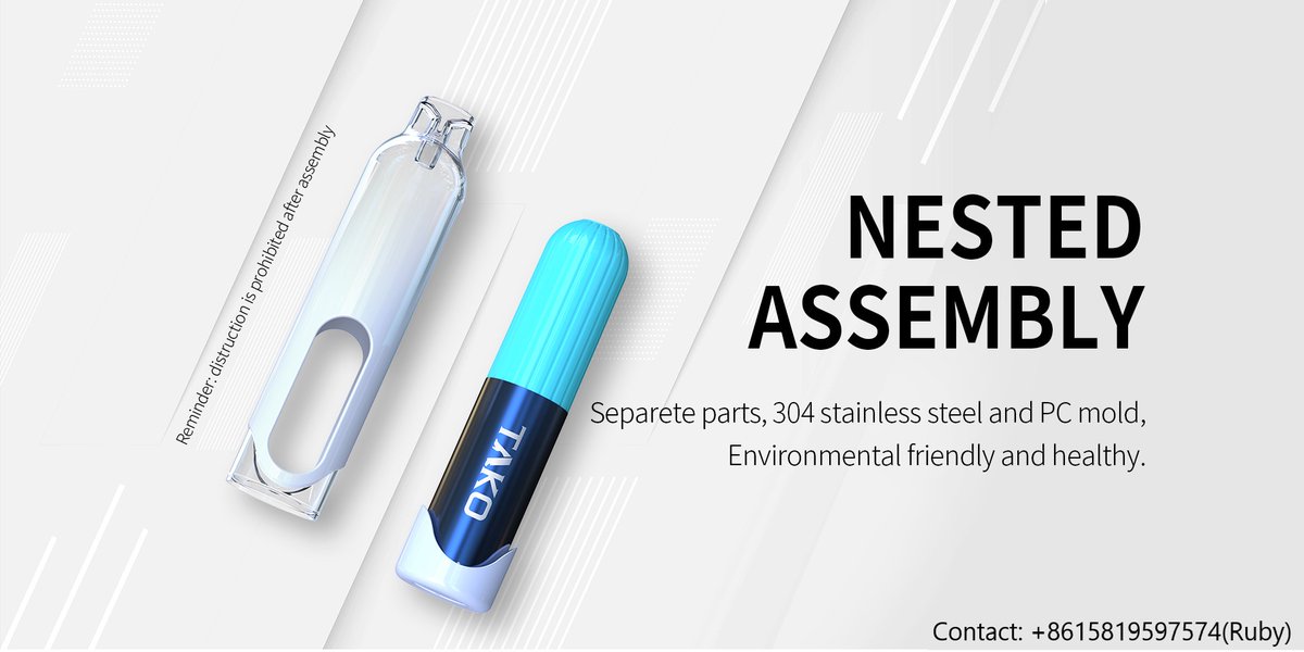 RubyChe48746213's tweet image. 6600puffs-13ml-600mAh-rechargeable disposable cigarettes
Spacecraft design
6600puffs-13ml-rechargeable-last all day
Separete parts, environmental friendly and healthy.
Contact: +86 15819597574( Ruby)

#vape #disposable cigarettes #e-cigarettes #electronic cigarettes