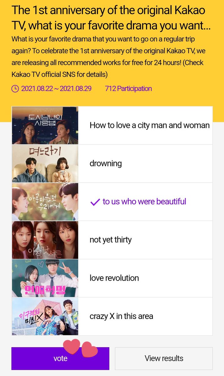 kimyohan_diary's tweet photo. Kakao TV's original 1st anniversary 🎉 What's your favorite drama you want to watch again?

Vote here 👇
▸ https://t.co/AGcq3B6AeB

Please choose option no #3 'A Love So Beautiful'

#KIMYOHAN #김요한 #위아이 #WEi #ALoveSoBeautiful @WEi__official @WEi__member https://t.co/fFL0OE6NDb