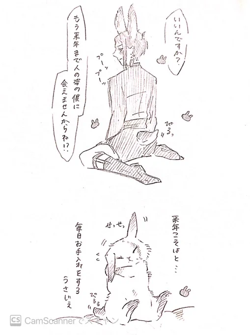 さよなら🐇の日 