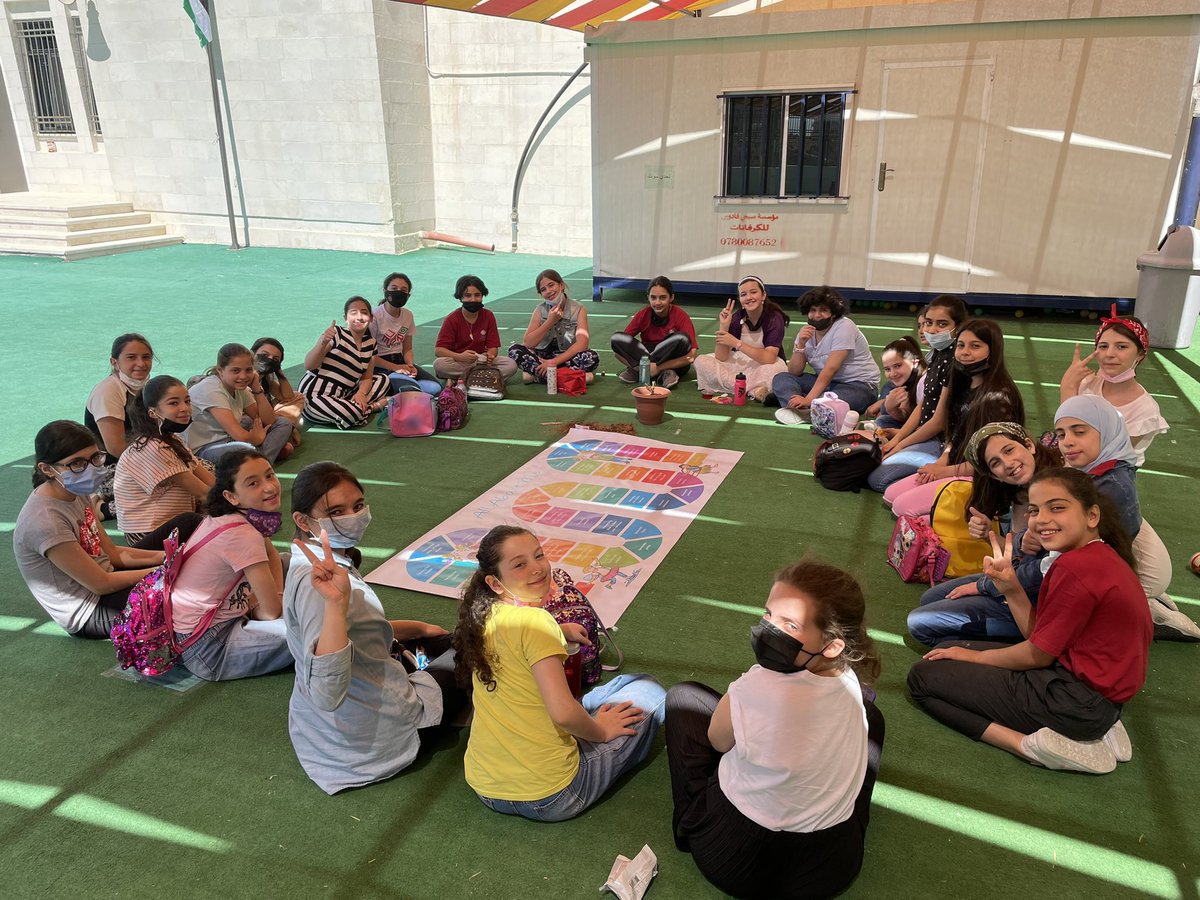 Enjoying our outside activities at #alfarid_star_academy
