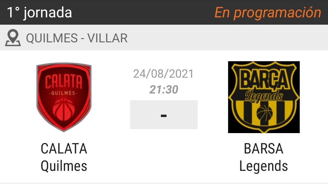AMBbasquet's tweet photo. Vuelve la Senior a la AMB!
Este martes 24, 21:30 hs en Quilmes, Calata recibe a Barsa Warriors iniciando el Torneo Senior 2021
Bienvenida la Senior y bienvenidos a nuestros equipos a la AMB.
🏀 Smata (Los Gansos)
🏀 Calata Quilmes
🏀 Barsa Legends
🏀 PSG Basket
🏀 Barsa Warriors https://t.co/1uFEsJ7yAF