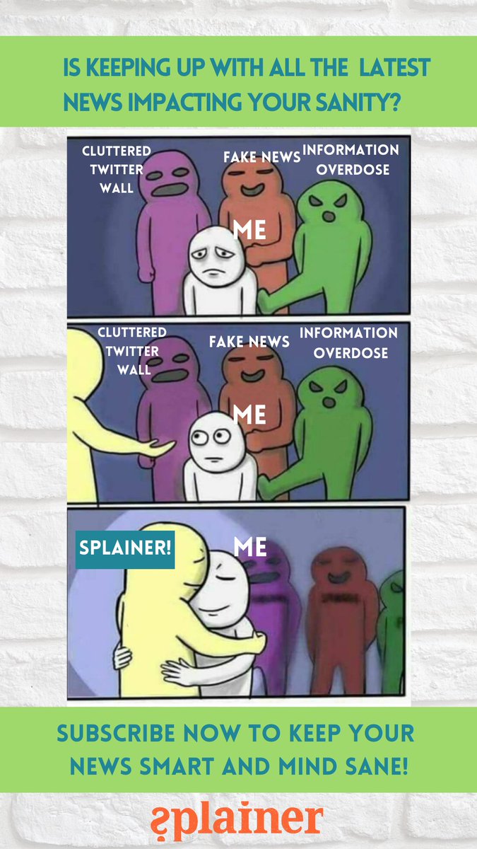 splainerin's tweet photo. Escape the din of mainstream 24x7 news with splainer. Subscribe today!
https://t.co/pVyaCIdnW1
#splainer #subscribe https://t.co/IZMoA8GL4X