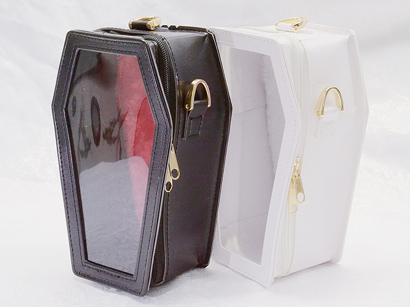 ねんどろいどどーる おでかけポーチ casket 黒 ブラック 棺桶 フィギュア 再販情報！：「ねんどろいどどーる おでかけポーチ ねお casket