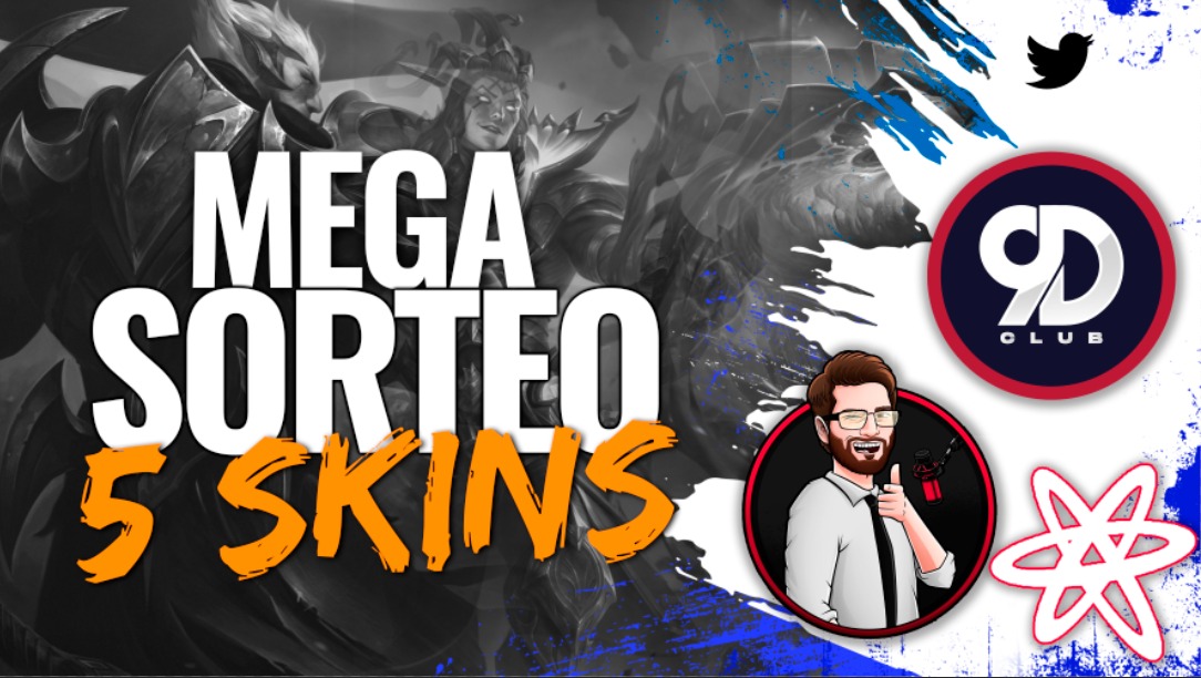 ProfeRigel's tweet photo. 🔥 MEGA SORTEO de 5 Skins de 990 🔥

Un forma de retribuir todo su apoyo y cariño ❤️

Requisitos:
- Seguir a @Rigelgaming16 @ATOMG17 @Dr_Gaming12 @nueve_area 
- Mencionar a 2 amigos
- ❤️ y 🔃

Deadline: Miércoles 01/09 en mi Co- Stream de #LolcitoSalvajeAbierto 

Mucho éxito 🍀🤞 https://t.co/MTQyMflLLW