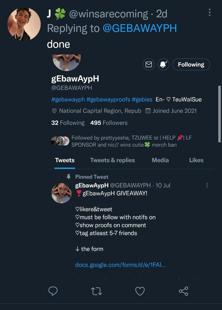 GEBAWAYPH's tweet photo. Congrats 🎉!

1hour to claim🤗 https://t.co/YE8dQTZUAp