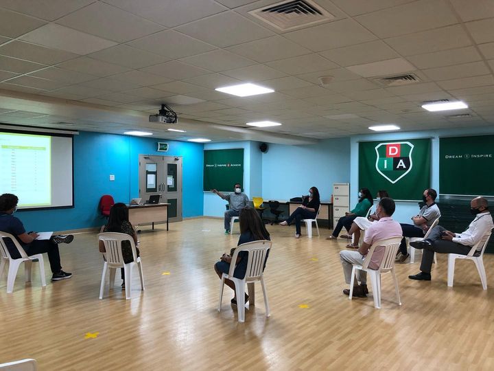 Today the DIA SMT began the next chapter… always such an exciting time of year #newbeginnings #community #Dubai #KHDA #IB #DP #PYP #MYP #Dream #Inspire #Achieve #DreamInspireAchieve