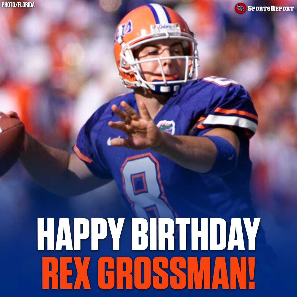 Happy Birthday to Legend, Rex Grossman! 