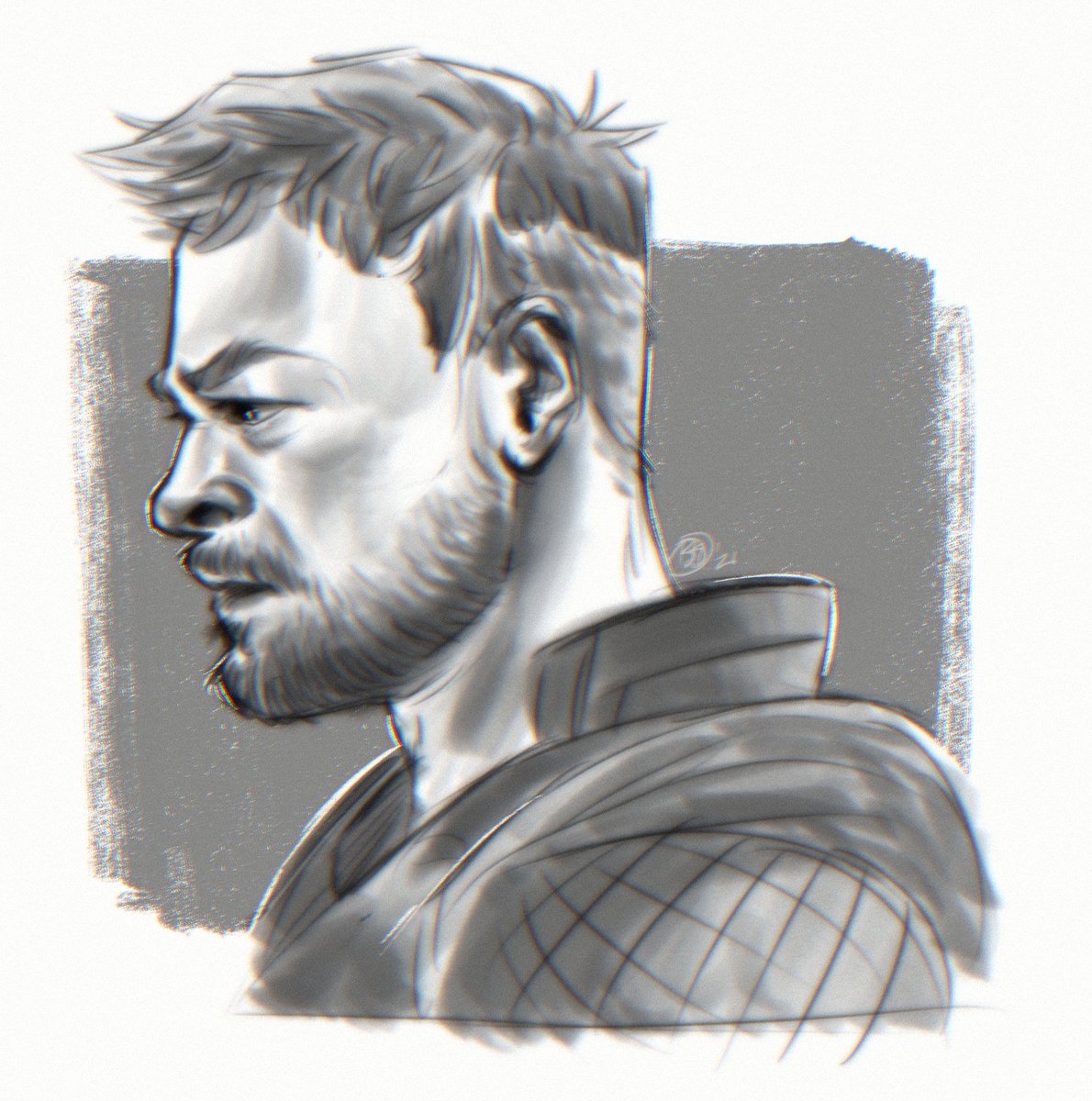 RT @thwipped: before bed doodle + gradient maps #Thor #ThorRagnarok https://t.co/rSnxuxHYWX