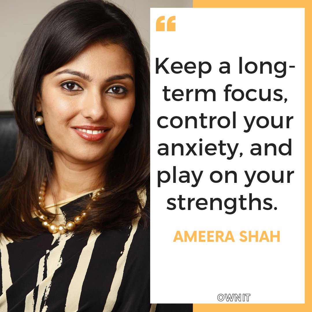 OWNIT_Network's tweet photo. @AmeeraShah is an Indian entrepreneur and the Managing Director of @MetropolisLab which is a multinational chain of pathology centers based in Mumbai. 

Keep your focus on your goal and control your anxiety and temper because that is the path of achieving your aim in life. https://t.co/zdInulBnkg