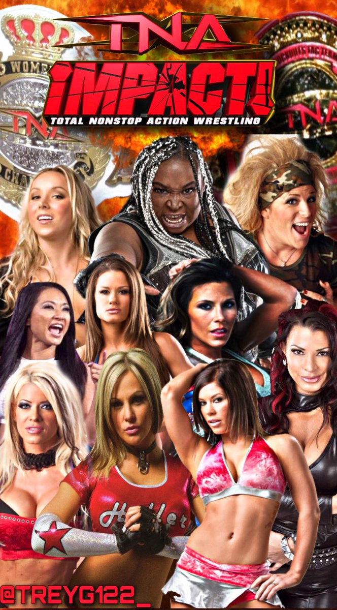 TreyGivens4's tweet photo. Feeling nostalgic right now cuz even though these former Legendary Knockouts are doing bigger and better things since their time in @IMPACTWRESTLING they made my high school years of watching pro-wrestling from ‘09-‘12 great! Thank you Queens ❤️ https://t.co/OFwwdEJOwB