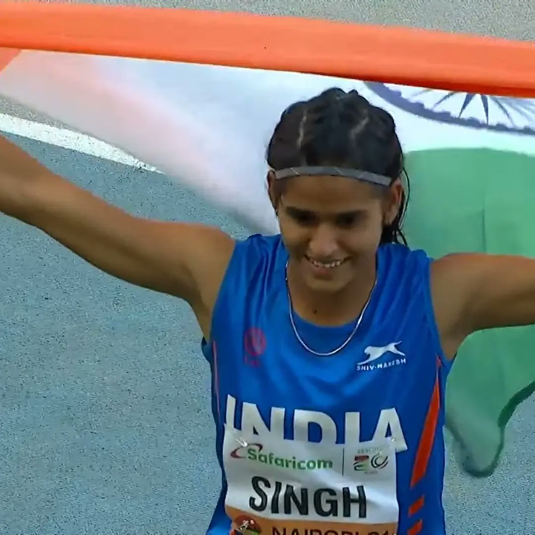 TrackNationIND's tweet photo. Shali Singh jumps 6.59m to win silver at world U20 championship!!๐๐ฎ๐ณ
#tracknationindia #trackextreme #tracknfield #trackoval #tracknation #trackandfieldlife #longjump #indianathleteher #indianathletes https://t.co/IEITQON1jO
