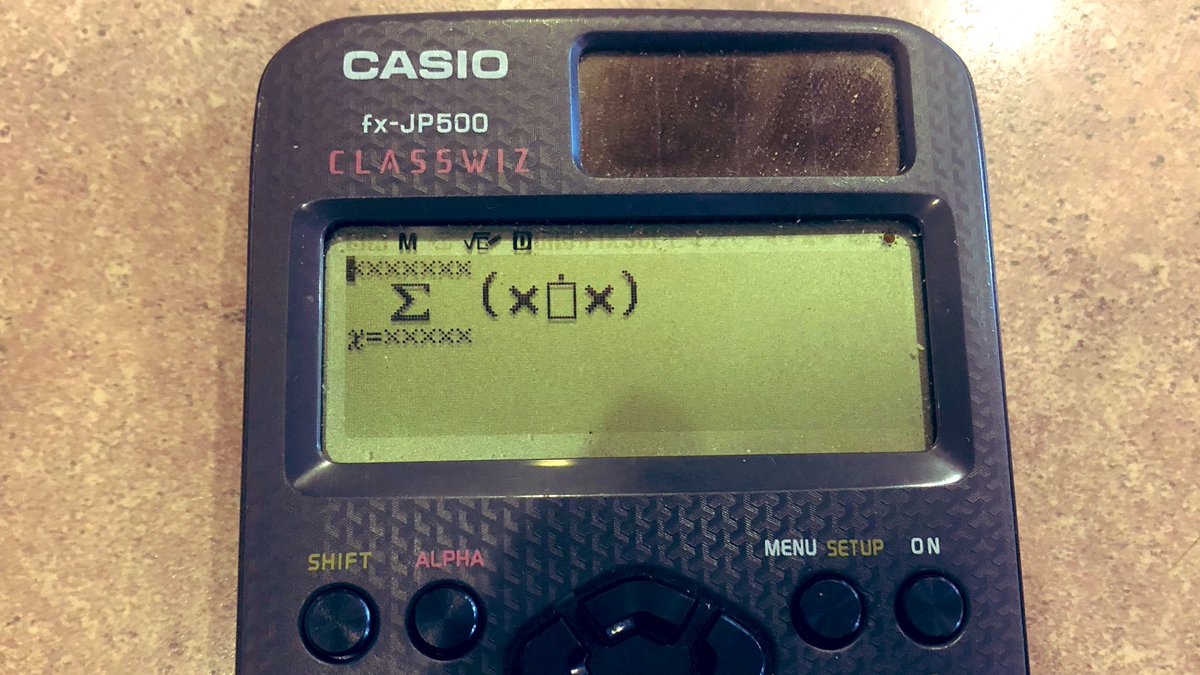 wasshoimickey's tweet photo. 無理すぎる気持ちを関数電卓で表してみた。 https://t.co/Fc8TXQXxBT