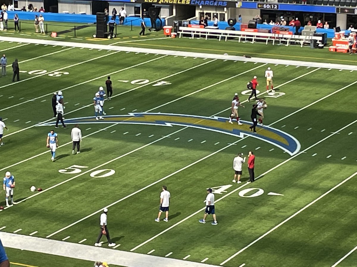Great day at SoFi Stadium!
Thank you to the Los Angeles <a href="/chargers/">Los Angeles Chargers</a> for sponsoring @katella_hs!
#BoltUp⚡️ #KTown🏈 #KnightPride⚔️ #OneTeamOneFamilyOneCommunity🏴