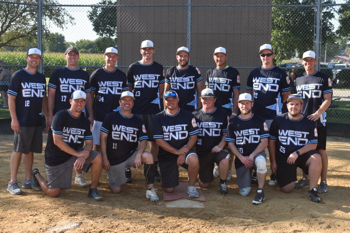 mwilson_Banner's tweet photo. Larry's West End Tavern wins second straight Clinton County men's softball championship with a 9-7 win over Main Street/Kues Brothers. Larry's West End has won three of the last four tournament championships. https://t.co/IaqTZ3BQVf